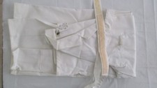 blouse de travail blanche