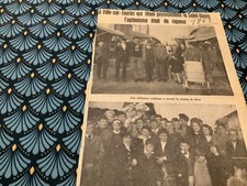 VILLE SUR TOURBE. COUPURE DE PRESSE 1962