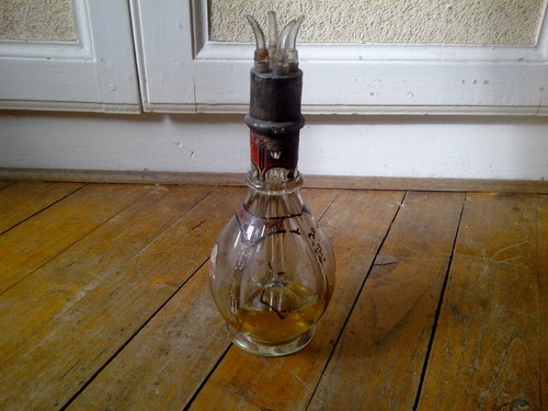 Ancienne bouteille liqueurs - bouteille,