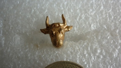 Ancien bouton metal tete - bouton,
