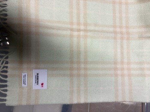 écharpe burberry femme vert - Écharpe,