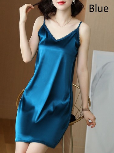 Femme court satin slip - court,
