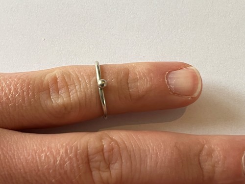 Bijoux bague anneau argent - bijoux,
