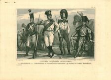 Gravure ancienne sur acier