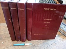 Le Robert Dictionnaire universel des noms propres complet en 4 volumes