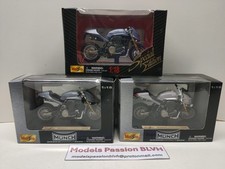 Munch Mammut 2000 1/18 Moto Lot X 3 Maisto