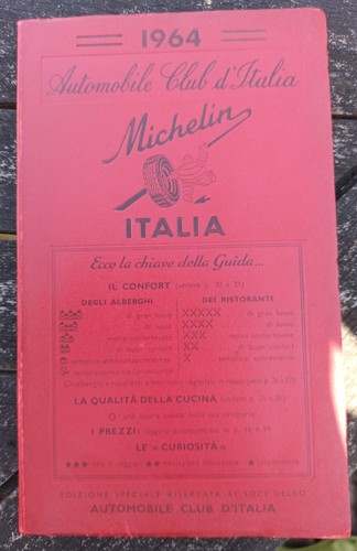 Guide michelin italie 1964 - michelin,