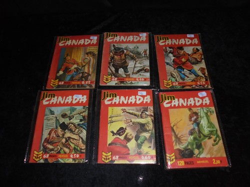 Lot jim canada tomes - lot,