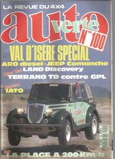 AUTO VERTE N°100 ARO DIESEL / JEEP COMANCHE / LAND DISCOVERY / TERRANO TD VS GPL