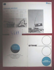 N°4689 / catalogue STIME  levage  manutention ....1970 ?