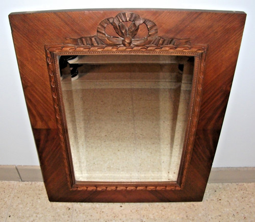 Miroir biseauté xixème - miroir,