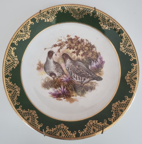 Assiette royal falcon - royal, perdrix