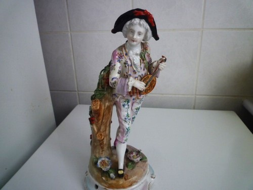 Grand joueur mandoline - grand, de