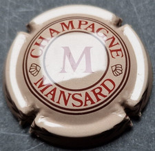 Lot lettre M3 - MANSARD / 1 CAPSULE PLAQUES DE MUSELETS CHAMPAGNE