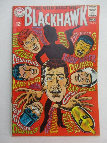 Marvel comic blackhawk 1968 - comic,