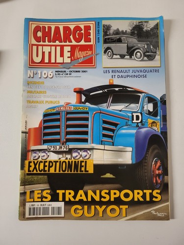 Charge utile magazine 106 - n°,