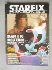 CINEMA REVUE STARFIX N°65 1988 RAMBO III SYLVESTER STALLONE