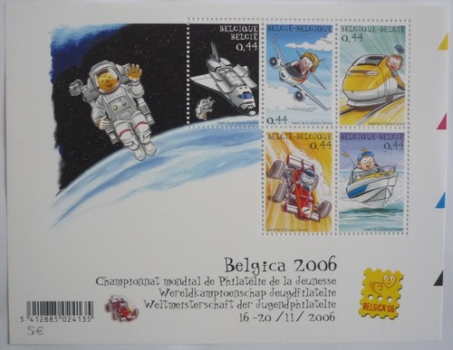 Bloc timbres belgica - timbres, –
