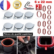 KIT SUPPRESSION CLAPET/VOLET BOUCHON D'ADMISSION 6X 22MM pour BMW E46 /E90 / E91
