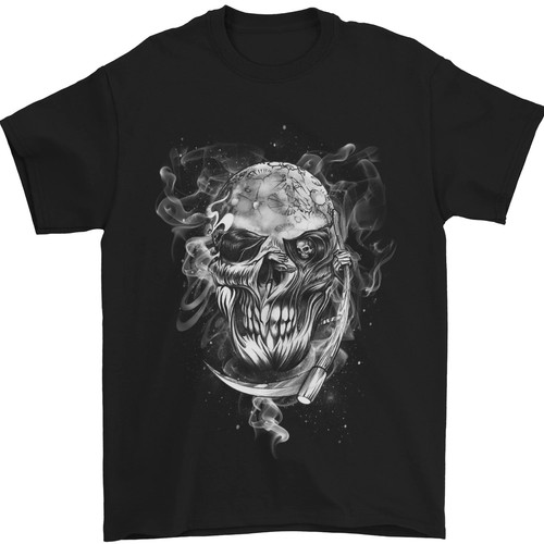 Faucheuse crâne mort moto - faucheuse,