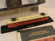 maquette automotrice HO ATLAS/L AUTOMOTRICE DE RAMASSAGE ETAT 1938