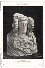 AWOP10-0638-MUSEE - Musée du louvre - Buste - Sculpture gréco-phénicienne