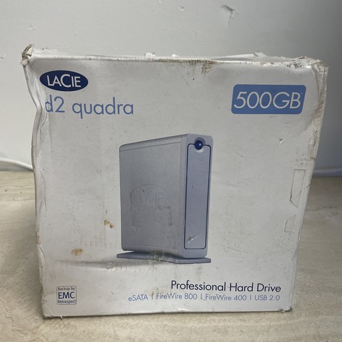 Lacie quadra 500gb usb - d2, 2.0