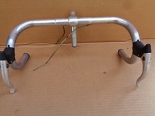 Guidon Philippe et potence Atax leviers CLB vélo course vintage .