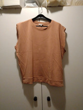 Débardeur molleton leger saumon maison 123 taille xl neuf 