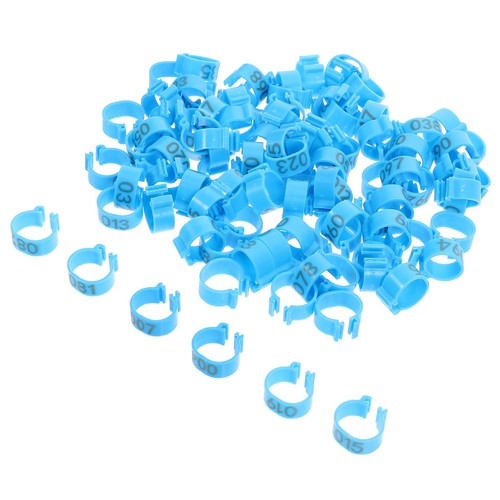 100 pcs bague identification - 100,