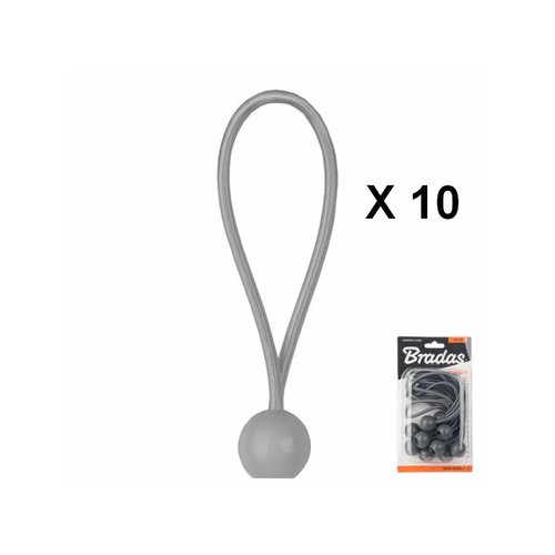 Tendeur boule gris 15cm pour - boule,