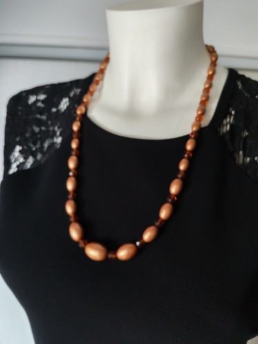 Collier sautoir perles - collier,