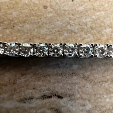 Bracelet tennis rond en