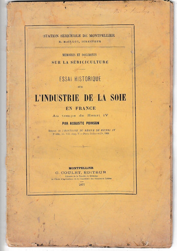 Poirson essai historique - historique, sur