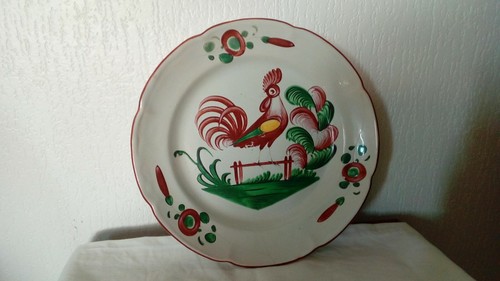 Assiette faience des - en,