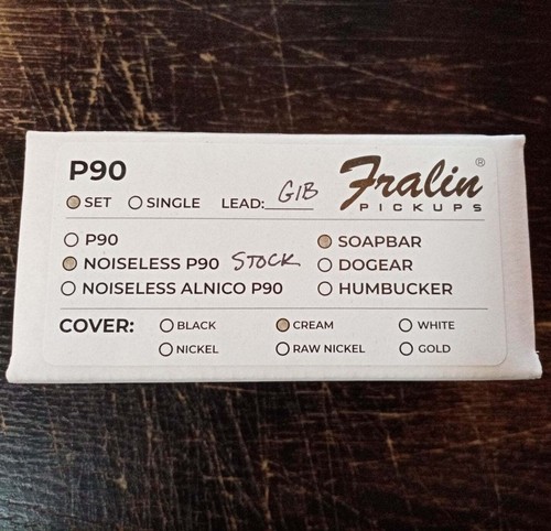 Lindy fralin noiseless p90 - fralin, p90-