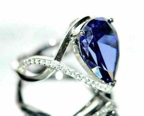 00ct poire saphir - 4.00ct,