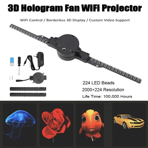 Hologram fan 176 - hologram, view