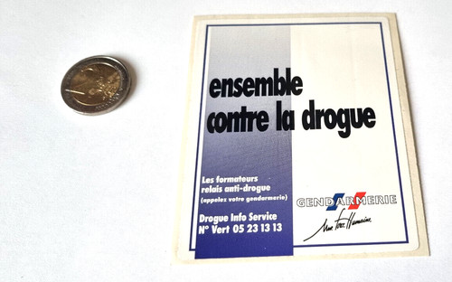 Autocollant gendarmerie - autocollant,