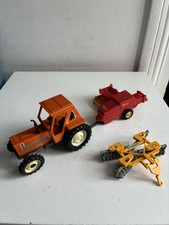britains farm 1/32 Tracteur Fiat Et Remorques 