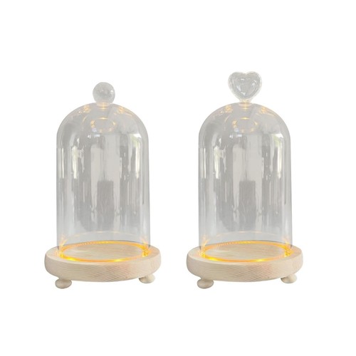 Cloche verre transparent - cloche, en