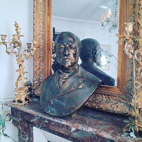 Important buste baron henri - important,