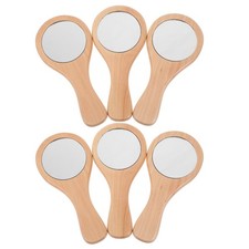  Lot de 6 miroirs de poche 