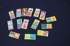 Ecole lot jeu educatif 18 carte DOMINO soleil étoile ruche poule bergerie lait