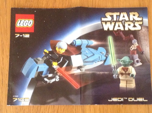 Lego star wars 7103 jedi - star,
