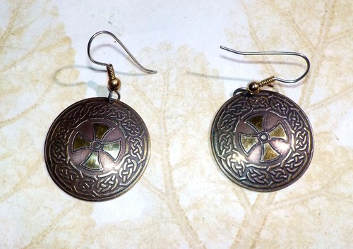 Paire boucles oreilles croix - paire,