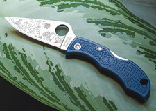Engraved spyderco ladybug - engraved,