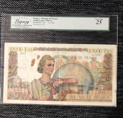 France 10000 francs