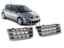 Grilles de calandre noires