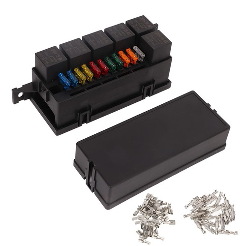 Kit relais fusibles 12v - kit, et